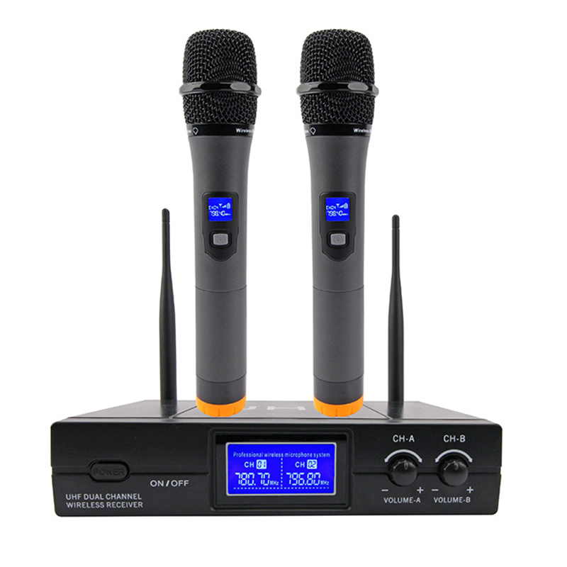 China 2 Channel Wireless Microphone System manufacturers, 2 Channel ...