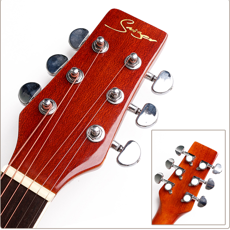 Steel String Sunburst Acoustic Guitar