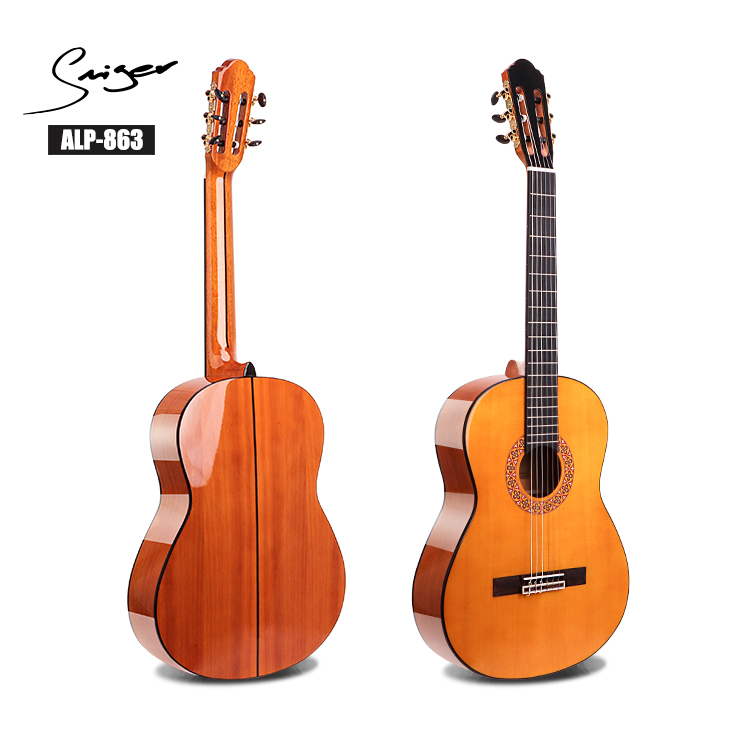 ALP-863 Custom Classical Guitar 39inch Flamenco Guitar