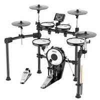 Electronic Drum Set Professional Drums Kit with Real Mesh Fabric