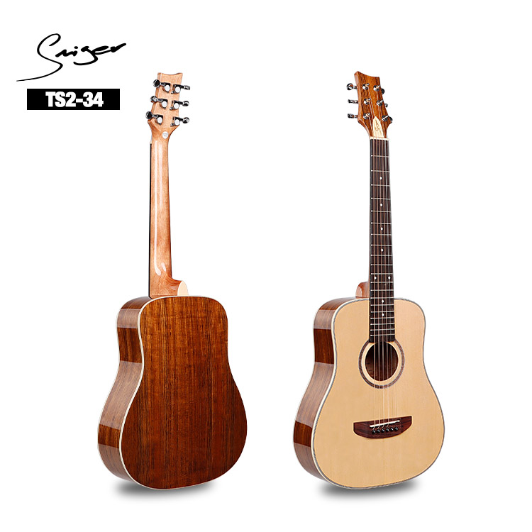 TS2-34 Spruce and Walnut wood Acoustic Guitar For Kids 34inch