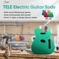 TELE Guitar Body Gloss Finish Wood Blank TL