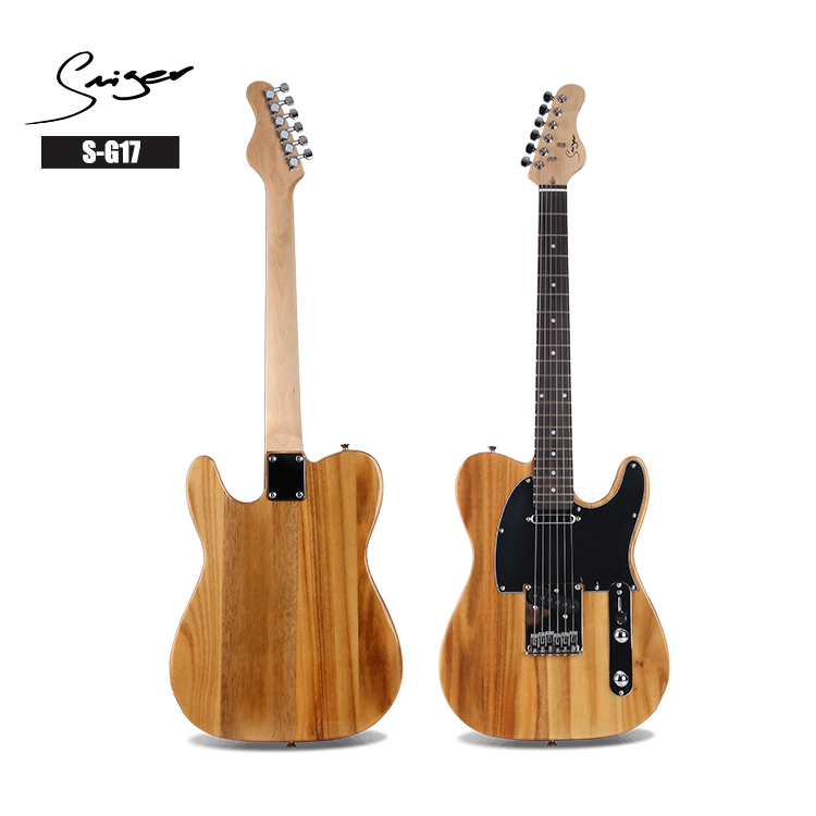 Smiger TELE Electric Guitar Wholesale OEM Custom China Manufacture Sale Directly TL Shape Electronic Guitar