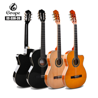 EC-330-39 Affordable Flamenco Thin Body Classical And Nylon Guitars 